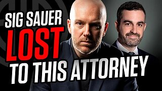 How This Attorney Beat SIG SAUER — And What He’s Revealing