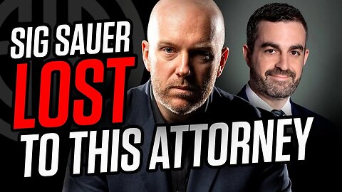 How This Attorney Beat SIG SAUER — And What He’s Revealing