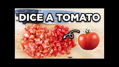 How to Dice a Tomato When Your Knife Sucks (With & Without Pulp)
