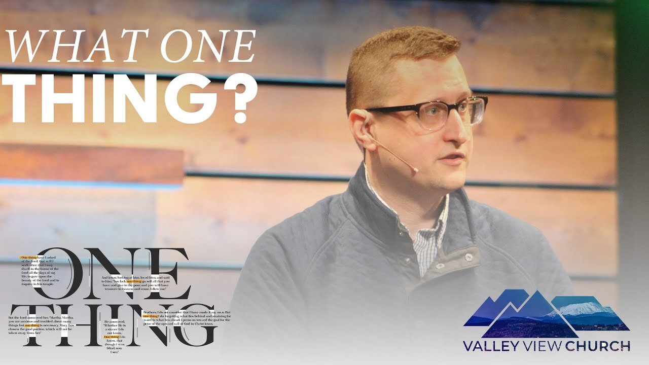 What One Thing?