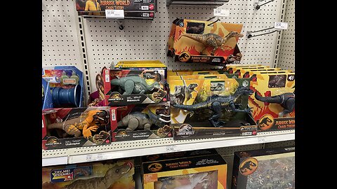 New Jurassic World Rebirth Dinosaur Toys Tail Thrasher Spinosaurus Unboxing Mattel Dino Toys
