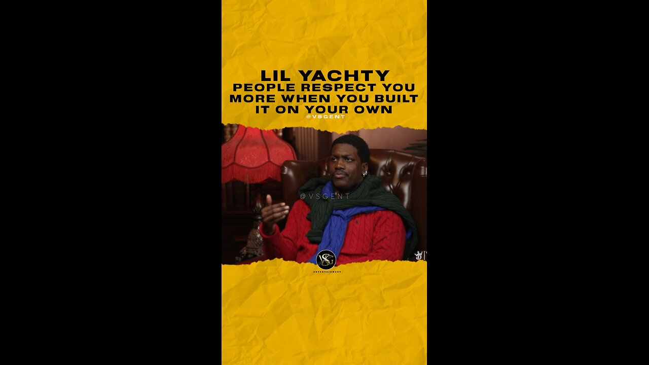 @lilyachty People respect you more when you built it on your own