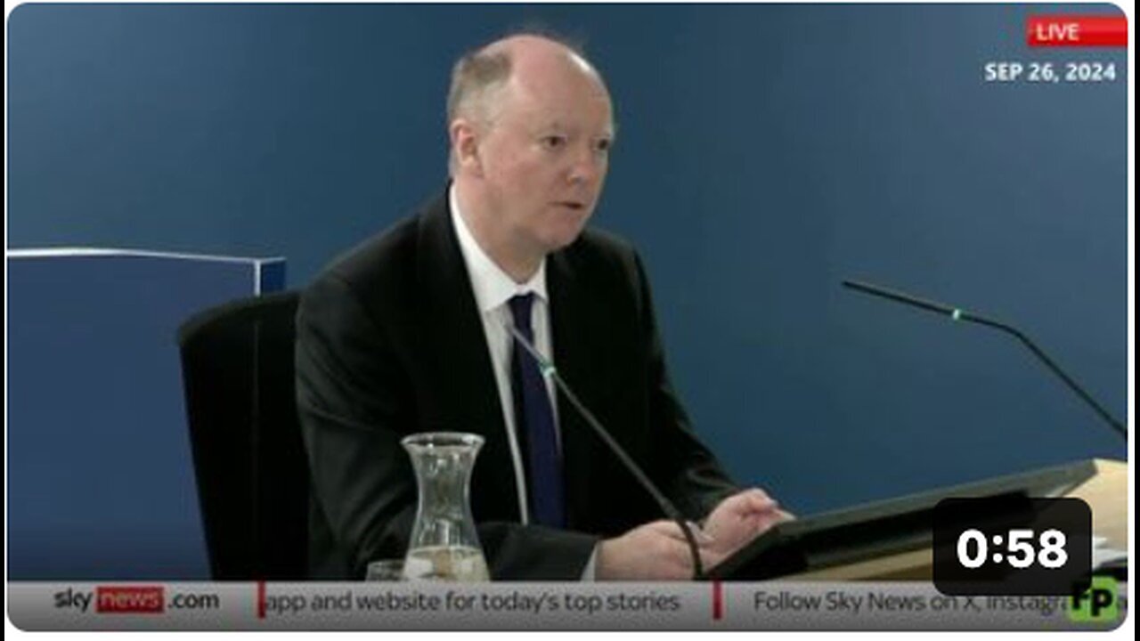 "UK CMO Chris Whitty Suggests Government May Have Overstated COVID-19 Danger"