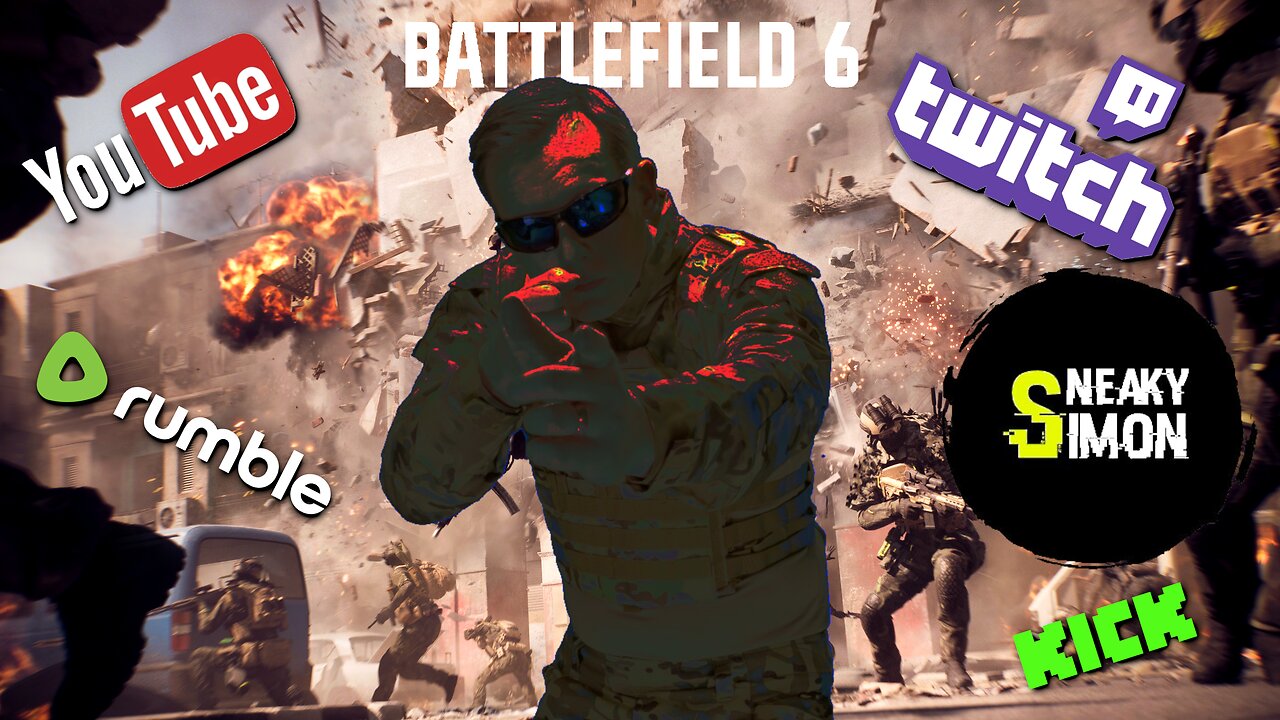 LIVE - Sneaky Simon - Battlefield 6 (weapon unlocks)