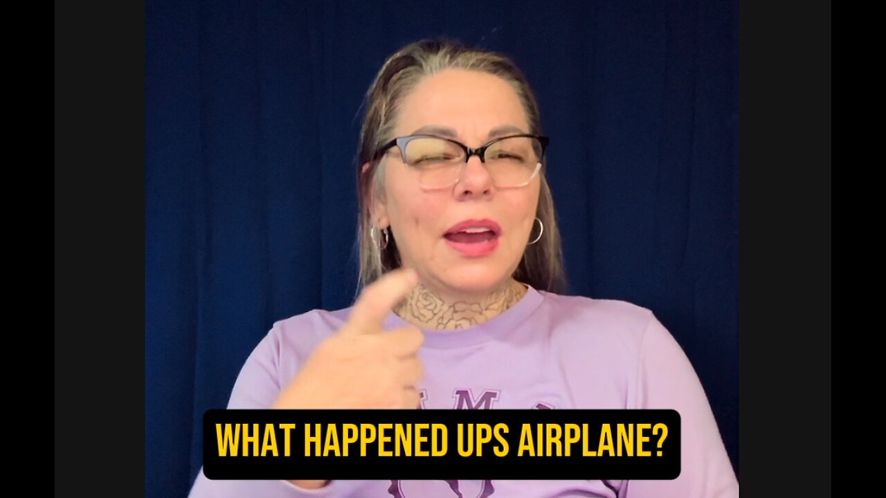 🚨 Why UPS Plane Crashed? 😱 #ASL #deaf #signlanguage
