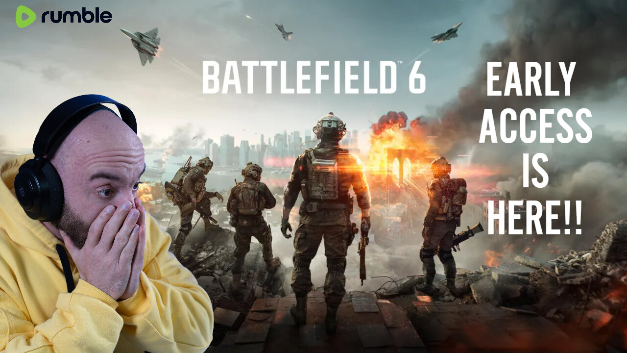 🟢 BATTLEFIELD 6 EARLY ACCESS ! #RumbleGaming