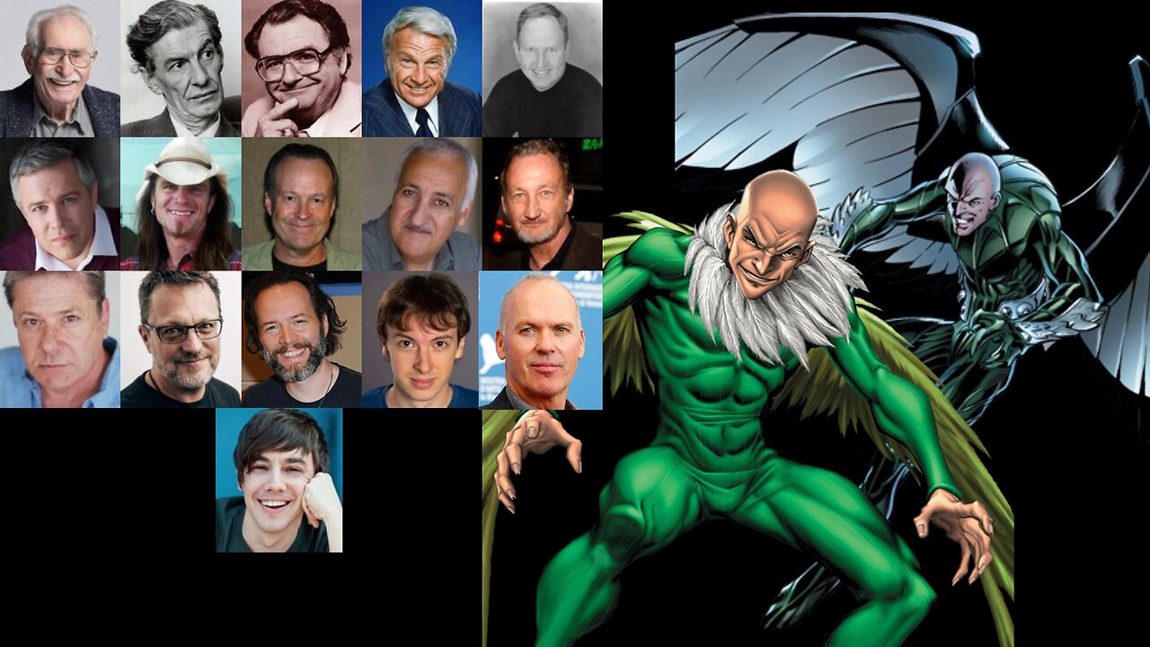 Animated Voice Comparison- Vulture (Spider-Man)