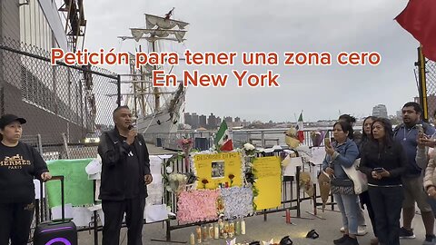 Una zona cero por los cadetes caídos del Buque Cuauhtémoc