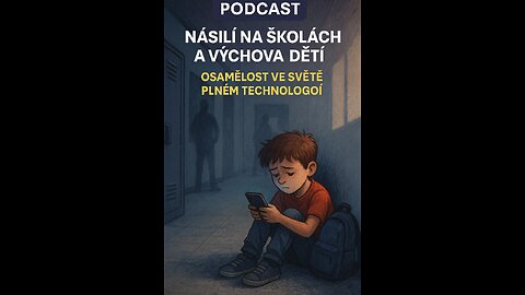 Násilí na školách a výchova dětí, Osamělost ve světě plném technologií