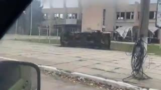 Huliaipole, Zaporizhzhia Oblast — Destroyed Buildings, Burnt Cars, Empty Streets