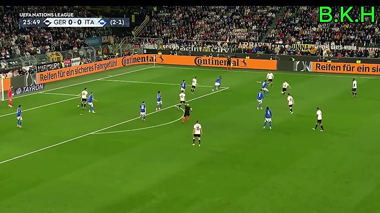Germany vs Italy 3-3 All Goals & Highlights