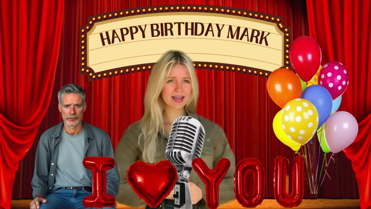A Special Birthday Song for Mark 🎂🎶