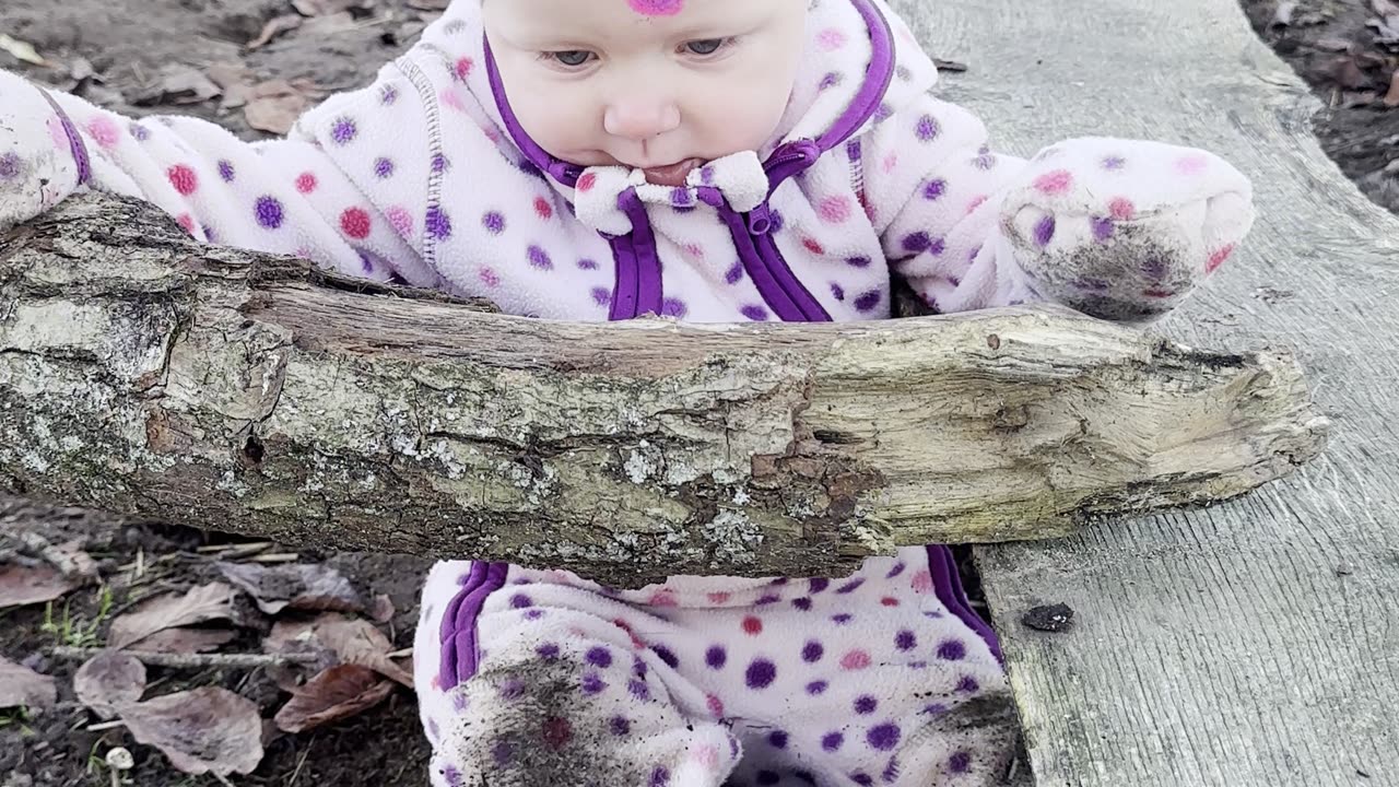 Baby Kayla Gets Stuck — Cute & Funny Moment