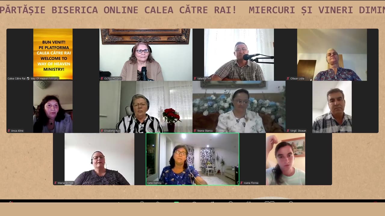 GETA DANCIU -IUBIRE CEREASCĂ, IUBIRE- CALEA CĂTRE RAI PĂRTĂȘIE #livestreaming #music #muzicacrestina