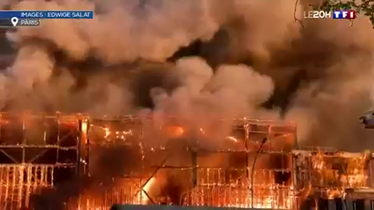 Un important incendie dans le 17e arrondissement de Paris