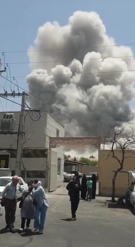 The Revolutionary Guards Headquarters in Karaj