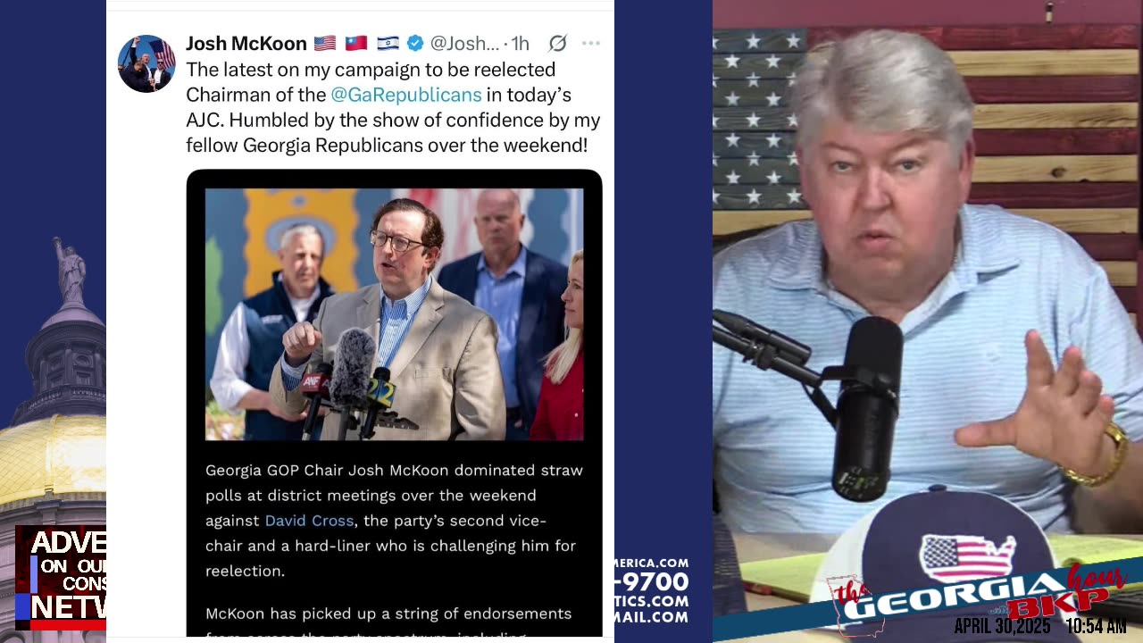 The Battle for Georgia GOP Leadership: Josh McKoon, Salleigh Grubbs, and the Cobb County Conundrum