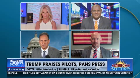 HEGSETH & TRUMP PRAISE PILOTS, SLAM PRESS