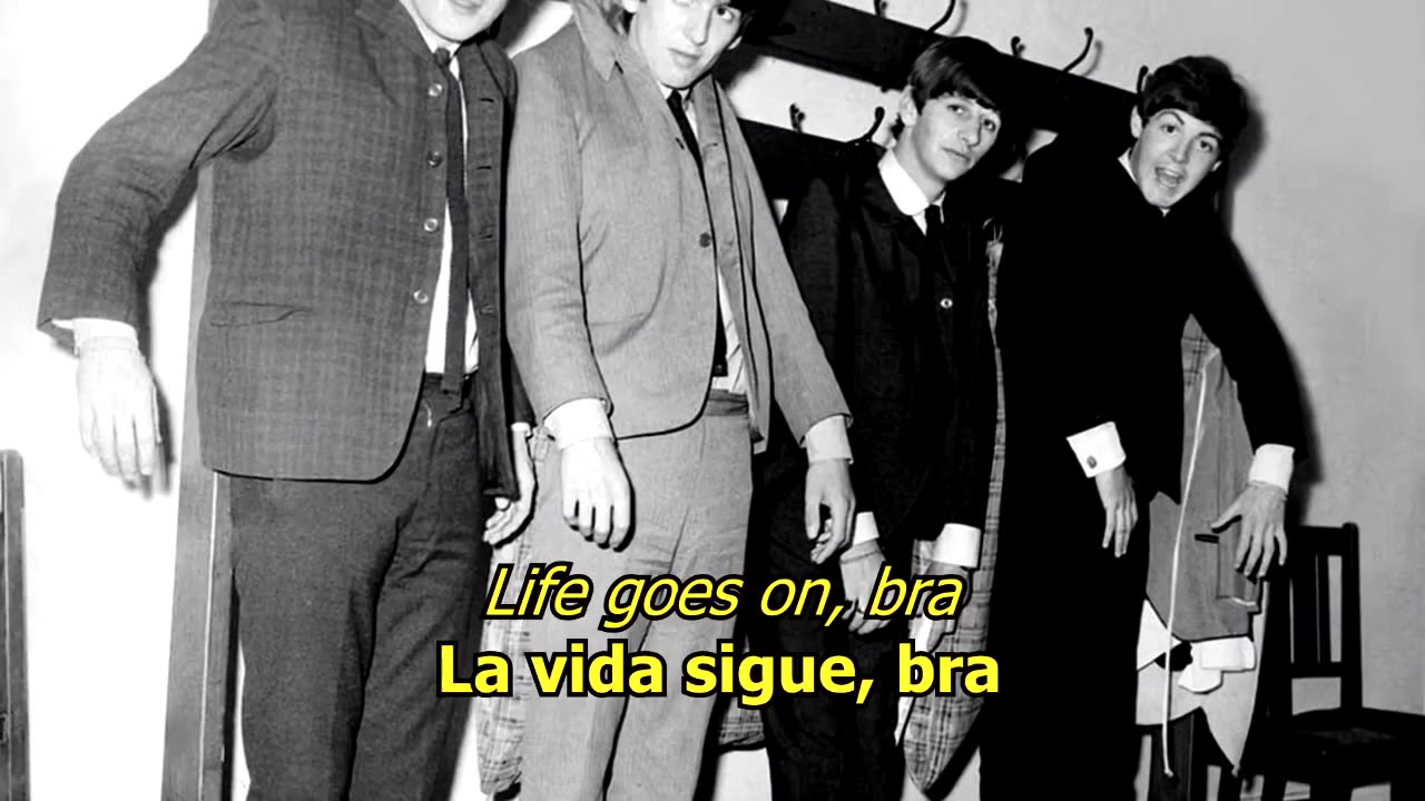 The Beatles - Ob-la-di ob-la-da - (LYRICS LETRA) [Original]