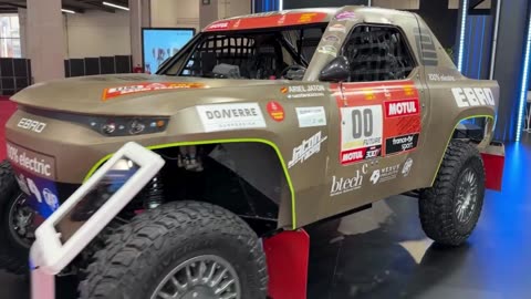 Electric SxS That ACTUALLY Led Dakar Rally - EBRO SxS Dakar First Look