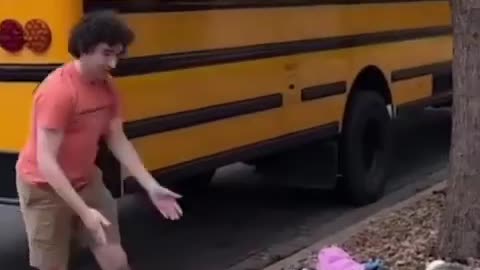 😂🚌 You Won't Believe This School Bus Exit Fail! | FunFM