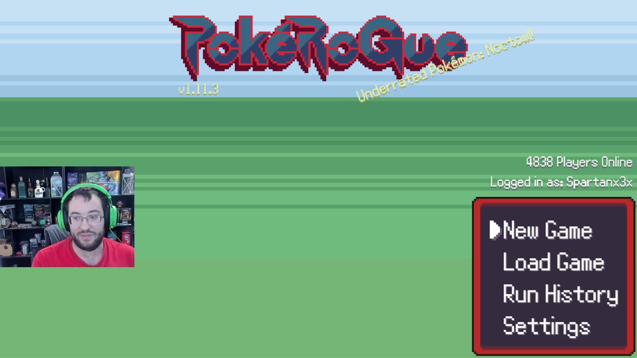 Testing if the ghosts have left our machine with a little simple, relaxing Pokerogue.