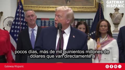 Trump touts his gold card for corporations and immigrants