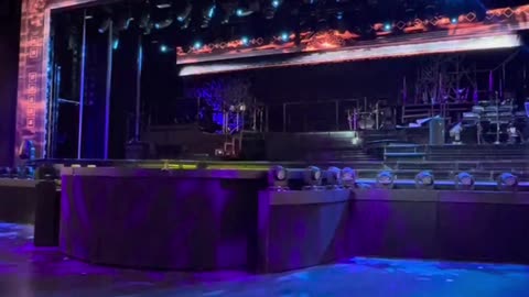 NCL Aqua Public Deck 6: Aqua Theater Stage Set Up First Look!