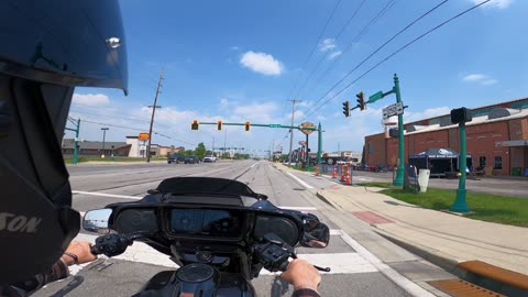 Ohio Trip & Test Ride 121 CVO Street Glide with passenger