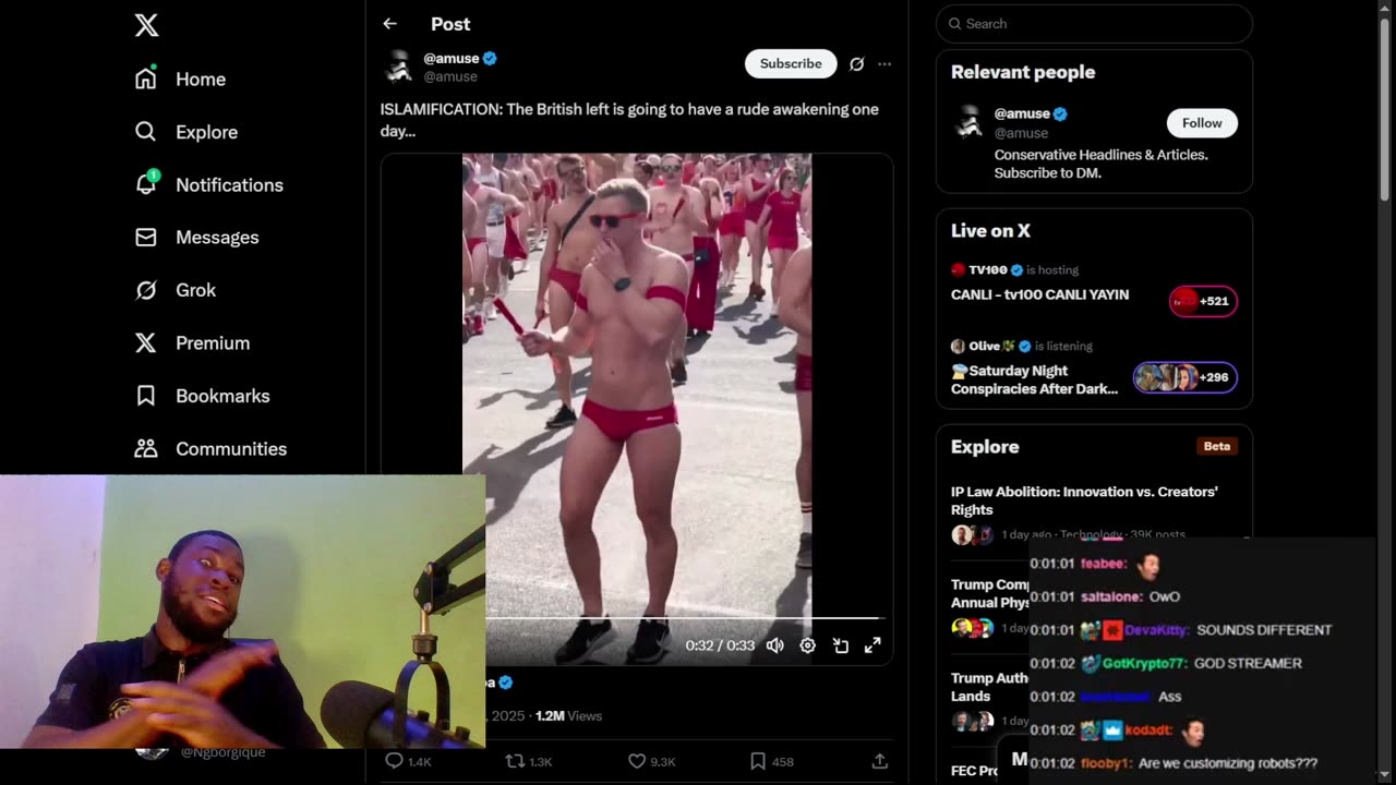 Feminized Men Parade Out SHAMELESSLY In London
