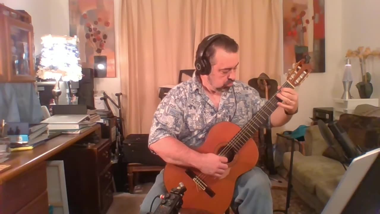 Classical Guitar Cover of Romance (Anonymous) | Performed by David Michael Cray (Crayfish)