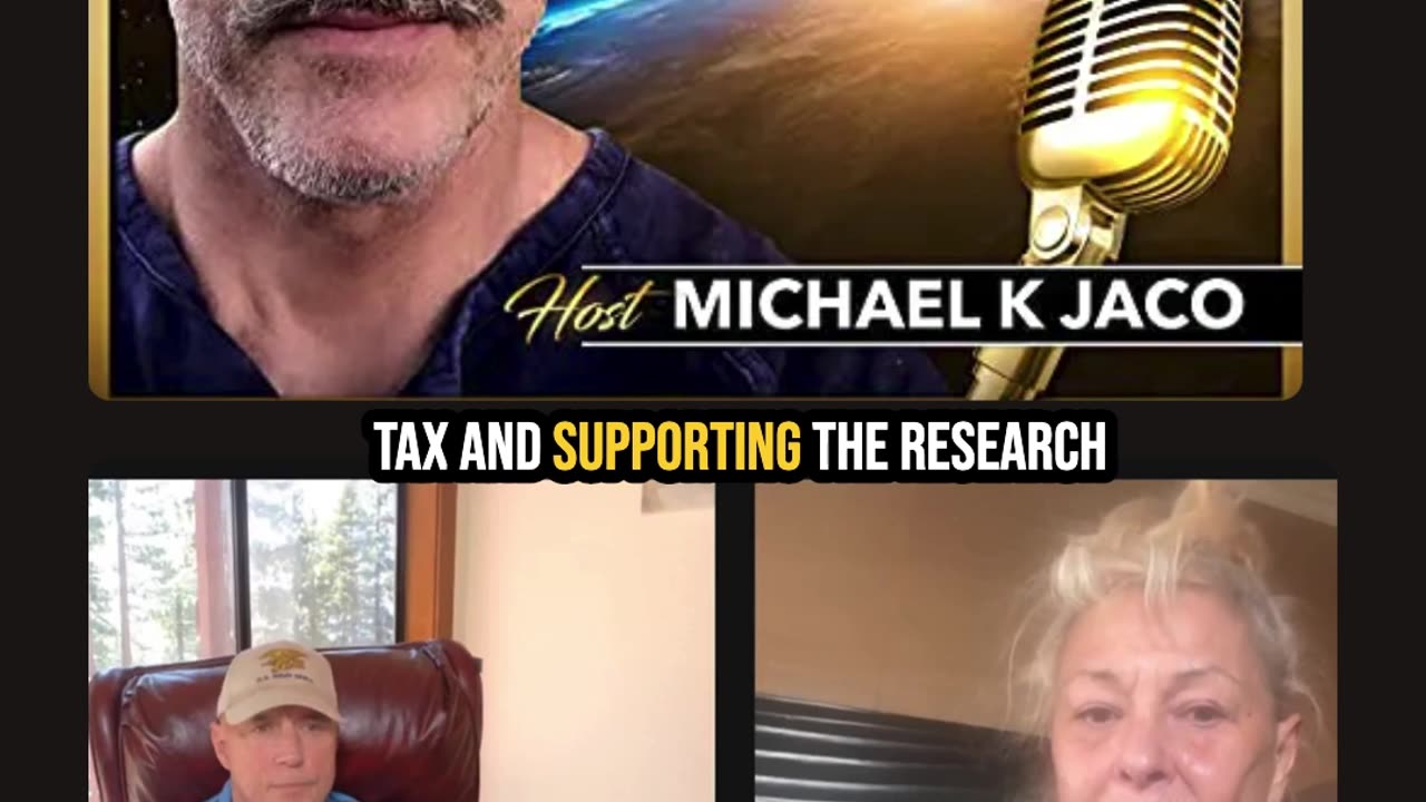 🚨 NEW PODCAST PREMIERE TONIGHT at 6PM PT! 🚨 Michael Jaco Hosts Roseanne Barr & Juan O Savin
