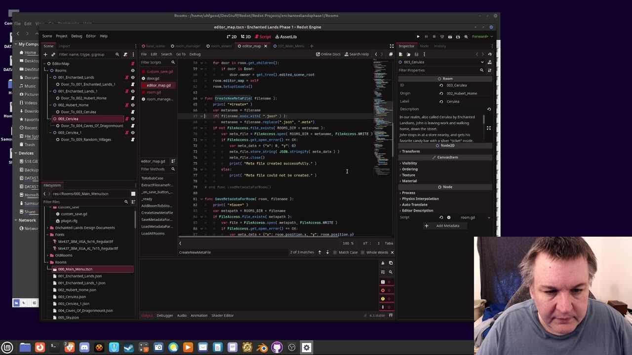 My Dream Game development using the Redot engine #85