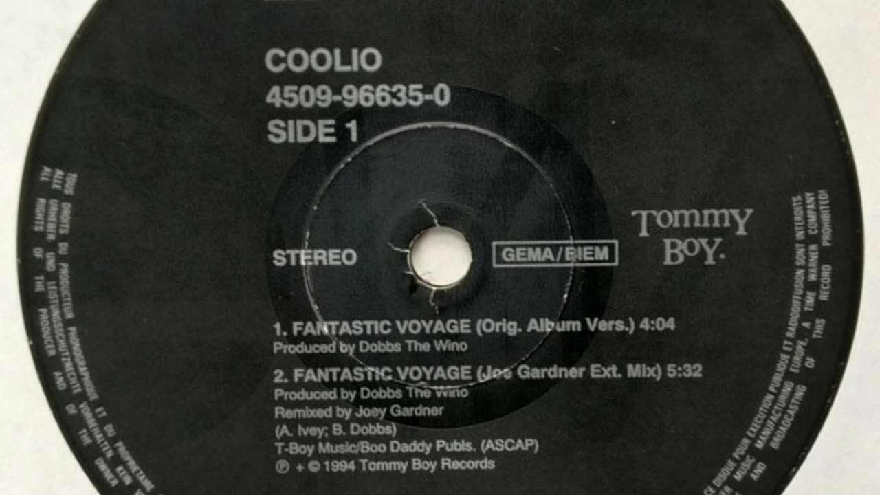Coolio _ Fantastic Voyage #remastered #2025 [-9.7 RMS]
