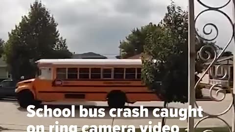 School bus crash