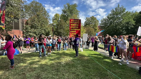 CHRISTIANS SHARING GOD'S LOVE WITH HOMOS AT UNIVERSITY OF LOUISVILLE (09/26/2023)