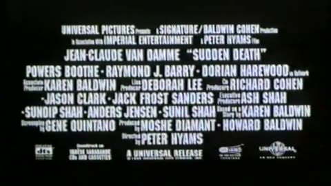 Sudden Death Movie Trailer 1995