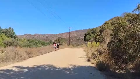 Shia, video recorded 9:50 AM August 31, '25 by Alyssa Black Star Canyon Trail