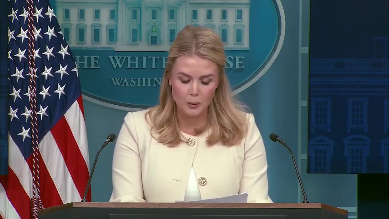 🚨🔥🚨🔥Karoline Leavitt on the incident at the U.S. Institute of Peace: