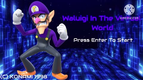 Waluigi In The Virtual World (English/Japanese PC Bootleg) Continue (Countdown) & Game Over