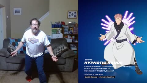 FFG Dance Fortnite Emotes Hypnotic Hands