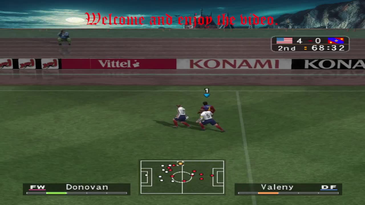 PES 3 training in 3 stars difficulty attempt 4