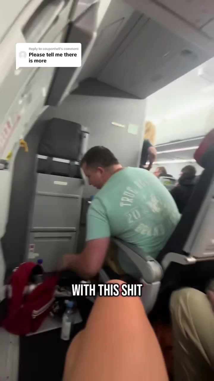 American Airlines Passenger LOSES IT in Profanity Laced Meltdown