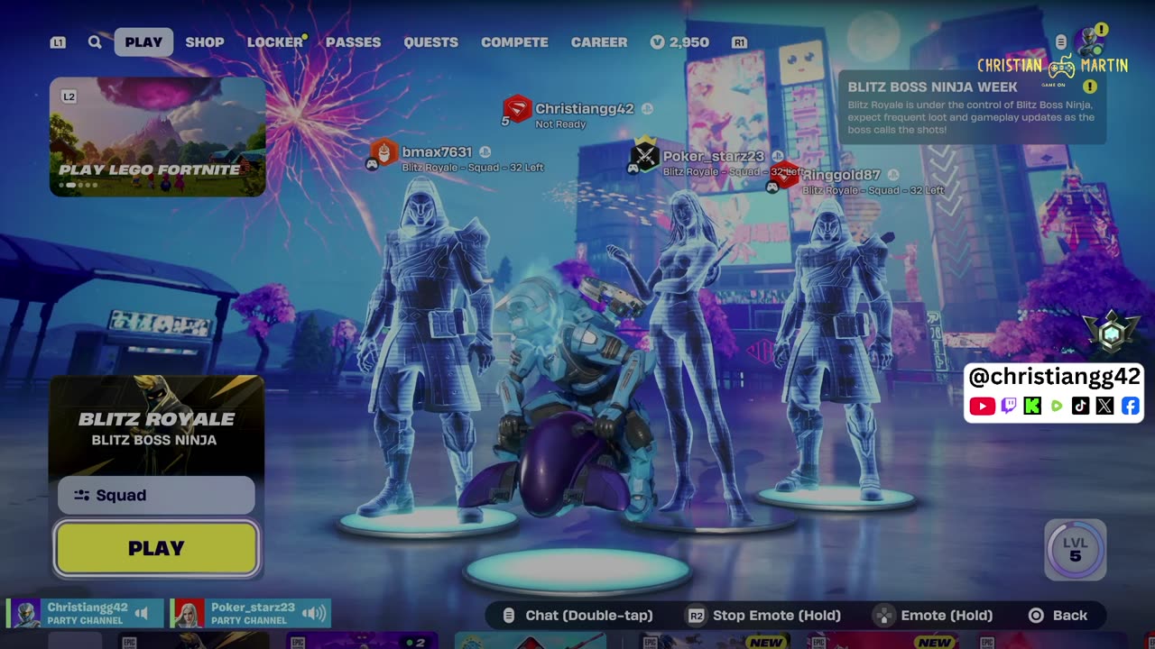 christianmartingg42 | Fortnite | Live Stream 🔴