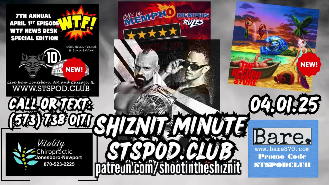SHIZNIT MINUTE 04.01.25 -BT TALKS NXT!