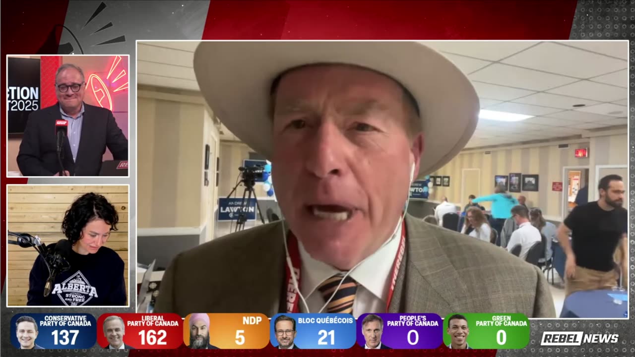 David Menzies checks in from the Conservative candidate Andrew Lawton's HQ in Elgin-St