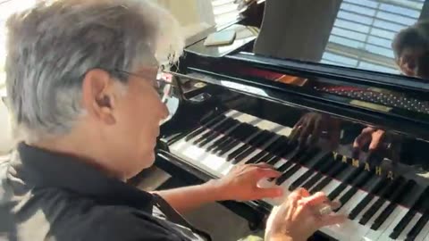 Dino at the Piano 9-10-25 Solid Rick I Stand/Now I Belong To Jesus