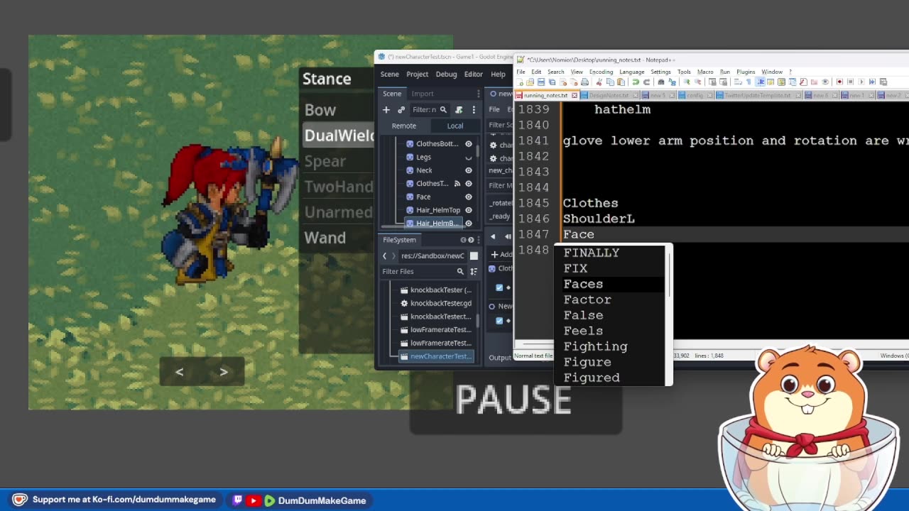 Dev Stream: DumDum Make Game!