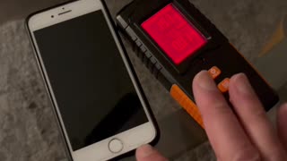EMF Meter Test Measuring Radiation on Devices!