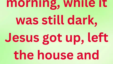 "Jesus Heals Simon’s Mother-in-Law" mark 1:35 #shortvideo #shorts #youtube #youtubeshorts #ytshorts